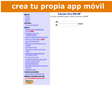 Tablet Screenshot of calcularletradni.com